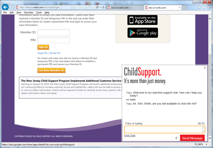 New Jersey Child Support NJ Child Support Web Chat FAQs